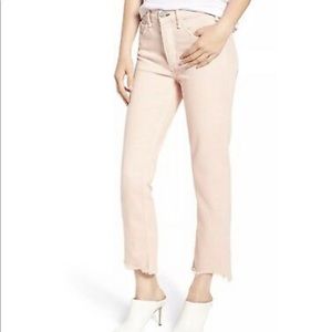 *NWT* McGuire Valletta Straight Cropped Pink Sz 26